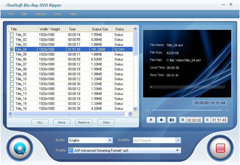 free blu ray ripper with 10 bit support